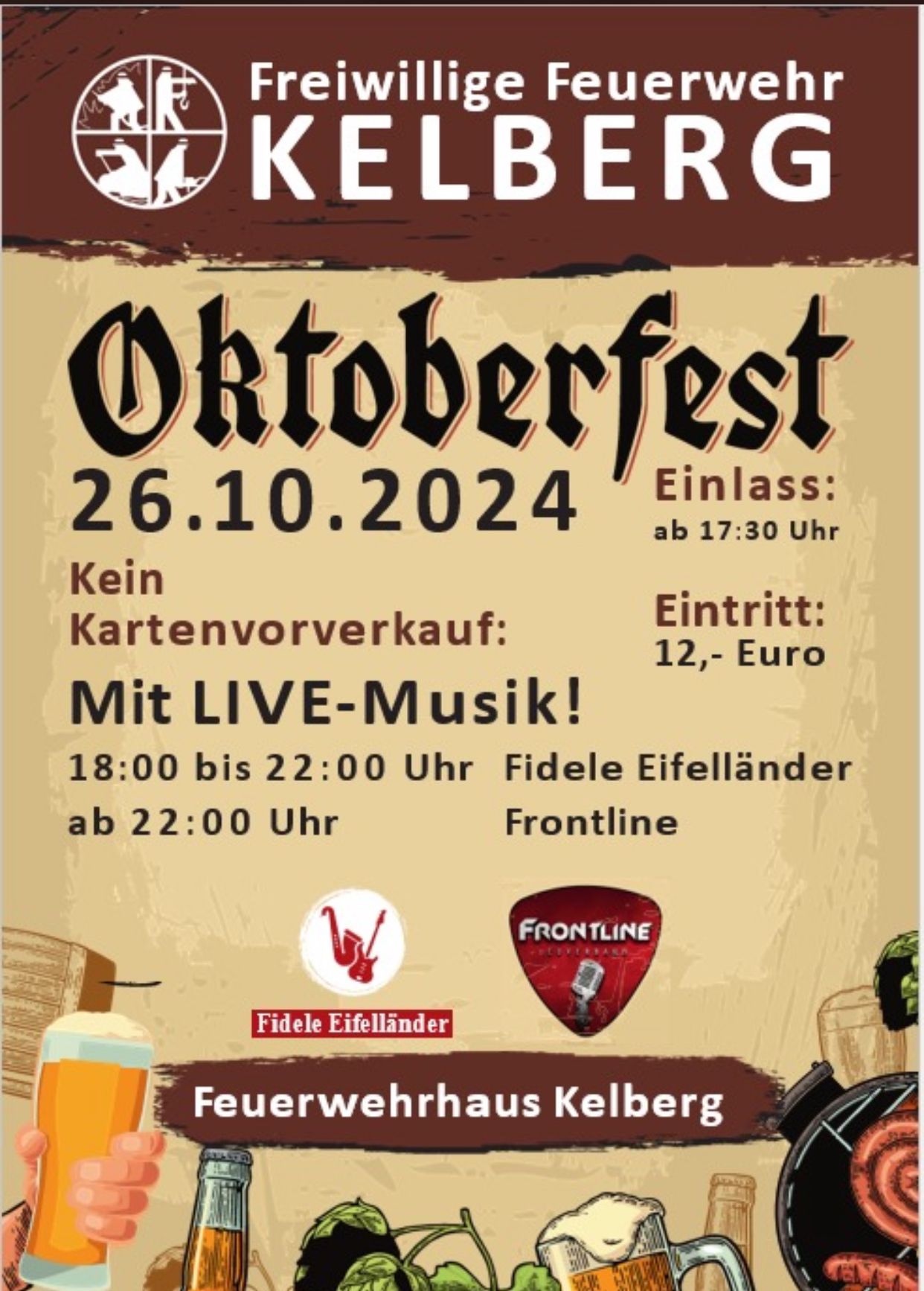 Oktoberfest Kelberg – 26.10.2024